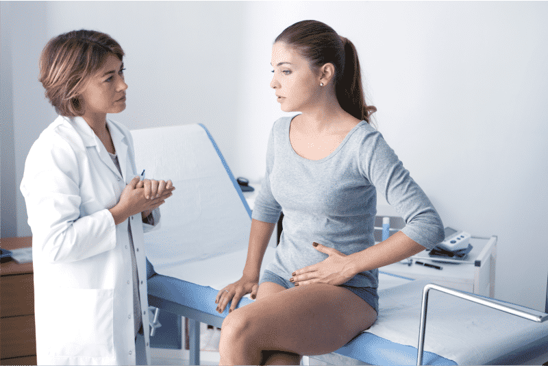 gynecologist check up